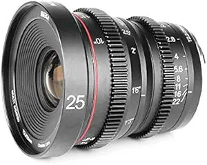 Meike 25mm T2.2 Fujifilm X Mount Cinema Lens — main product image