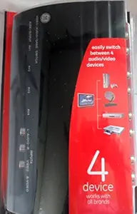 GE 8541769617 4-Device Audio/Video Switch Box — main product image