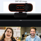 Xiuganpo Full HD 1080p Webcam with Privacy Shutter and Autofocus