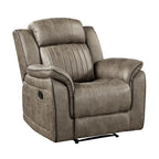 Lexicon 194840153900 Perm Reclining Living Room Set Sandy Brown