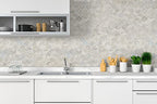 MSI Pearla Arabesque Glass Mosaic Tile Sample