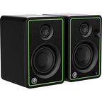 Mackie CR3-X 3-Inch Creative Studio Monitors REAN Cable Bundle