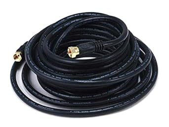 Monoprice 103033 25ft RG6 Quad Shield Coaxial Cable