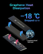 Acer BL.9BWWR.104 Predator GM7000 512GB PCIe Gen4 Gaming SSD