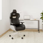 Thermaltake GGC-ARG-BWLFDL-01 Argent E700 Glacier White Leather Gaming Chair