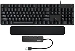 Logitech G413 SE Mechanical Gaming Keyboard Bundle Black