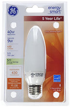 GE 24692 9-Watt Decorative CFL Bulb Soft White