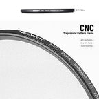 Neewer 10101059 72mm Black Diffusion 1/2 Filter