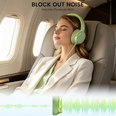 Wuopzf USB-C Wired Over-Ear Headphones with Microphone