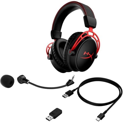 HyperX 4P5D4AA Cloud Alpha Wireless Gaming Headset Bundle