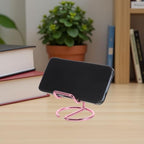 ANDRESLAD Pink Iron Tablet Stand for Desk (2-Pack)
