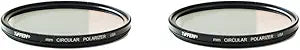 Tiffen 58CP 58mm & 67CP 67mm Circular Polarizer Filter Kit — main product image