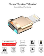 DESOFICON MFi Lightning Micro SD Card Reader for iPhone and iPad