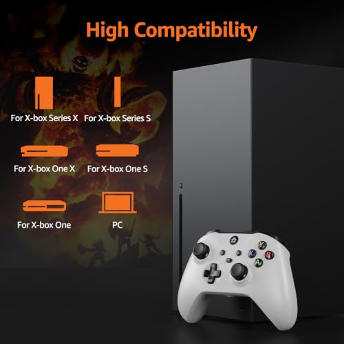 GMVOX Wired Xbox Controller with Hall Effect Sticks, 2-Pack — main product image