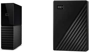 WD My Book 4TB & My Passport 4TB External Drive Bundle