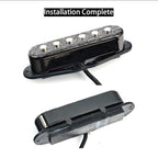 OVSAL Brass Single-Coil Pickup Covers for Strat, Set of 3