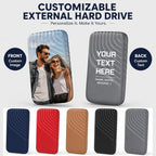 Generic Personalised 1TB Portable External Hard Drive with Custom Photo