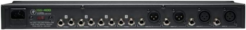 Mackie HM-400 4-Channel Headphone Amplifier Rackmount