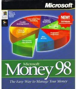 Microsoft Money 98 CD-ROM for Windows — main product image