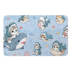Jennirence Kawaii Cats Shark Costume Extended Mouse Pad
