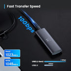 Ewent M.2 NVMe & SATA USB-C External SSD Enclosure