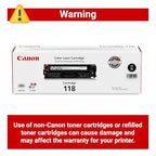 Canon 118 Black Toner Cartridge - imageCLASS Laser Printers