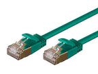 Monoprice 127436 SlimRun Cat6A STP Ethernet Patch Cable 1ft Green