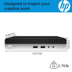 HP Elite Mini Desktop PC with Core i5 and 32GB RAM