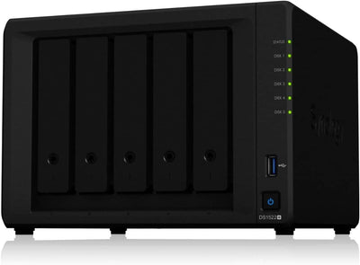 Synology DS1522+ 20TB 5-Bay NAS Bundle, WD Red Plus
