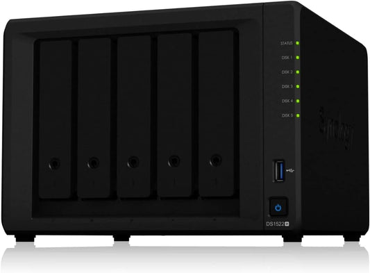 Synology DS1522+ 5-Bay NAS Solution 8GB RAM
