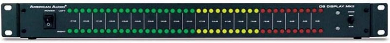 American Audio DB-DISPLAY-MKII LED Volume Display Monitor Rack — main product image