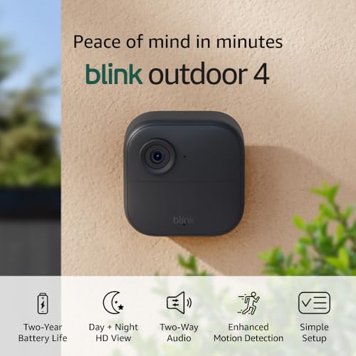Blink Outdoor 4 Wireless Security Camera 3-Pack System — main product image