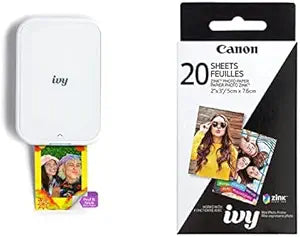 Canon Ivy 2 Mini Photo Printer with Zink Paper
