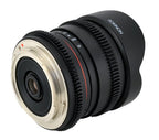 Rokinon RK8MV-NEX 8mm T3.8 Cine Fisheye Lens - Sony E-Mount