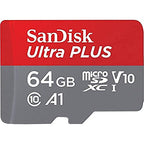 SanDisk ULTRA PLUS 64GB MicroSDXC 130MB/s A1 Card