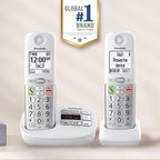 Panasonic KX-TGU432W Cordless Phone 2 Handsets