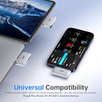 SSK 512GB Portable USB-C SSD with Direct-Plug Design