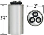 GE 97F9895 Genteq Capacitor 45/5 uf 370V