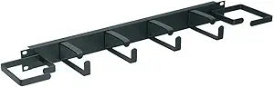 Middle Atlantic HCM1DV 1U D-Ring Horizontal Cable Manager — main product image