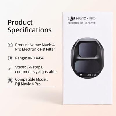 JLYXBFP Electronic Variable ND Filter for DJI Mavic 4 Pro