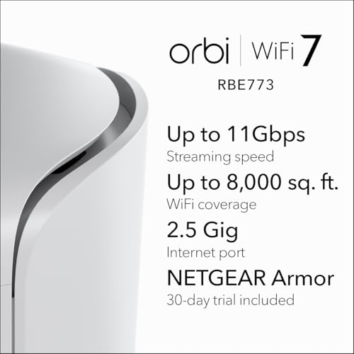 NETGEAR Orbi 770 Tri-Band Wi-Fi 7 Mesh Network System — main product image