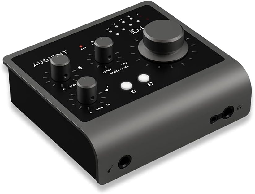 Audient iD4 (MKII) USB-C Audio Interface Renewed