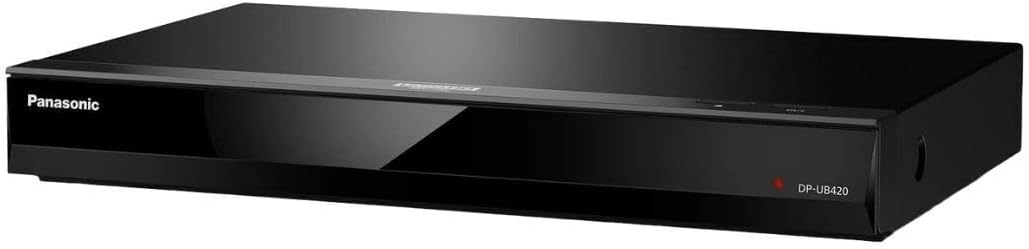 Panasonic DP-UB420-K 4K Blu-ray Player (Renewed)
