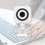 Hemobllo USB Webcam with Built-In Microphone for Desktops and Laptops