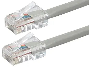 Monoprice 114270 ZeroBoot Cat5e Ethernet Patch Cable 10ft Gray — main product image