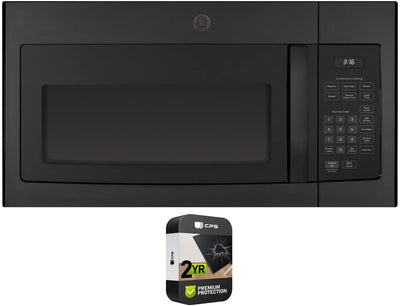 GE E99GEJVM3160DFBB Over-the-Range Microwave Oven Black Bundle