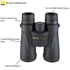Nikon 7576 Monarch 5 8x42 Binoculars Bundle