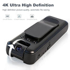 OQPECDP Mini Body Camera with 4K Night Vision