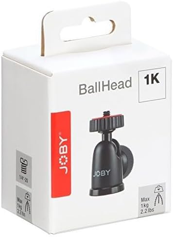 Joby BallHead 1K Compact Tripod Head 360° Pan