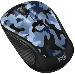 Logitech M317c Wireless Mouse Collection Blue Camo